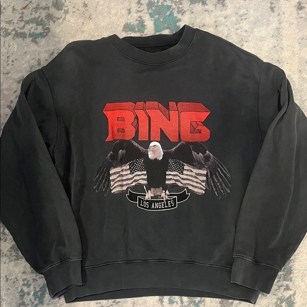 Anine Bing crew neck sweater size medium